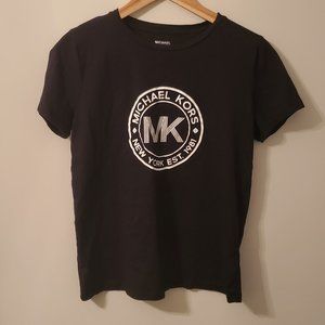 Michael Kors Black Logo Tee
